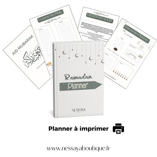 RAMADAN PLANNER 2025 À IMPRIMER